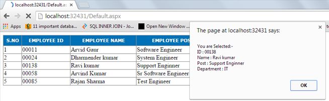 Change ASP.Net Gridview Row Color on Mouseover